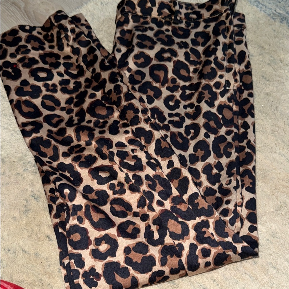 H&M Animal Print Trousers